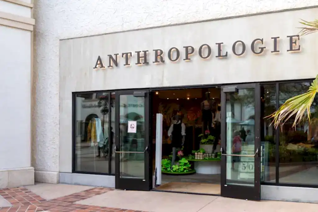 An Anthropologie store in Orlando, Florida, USA.